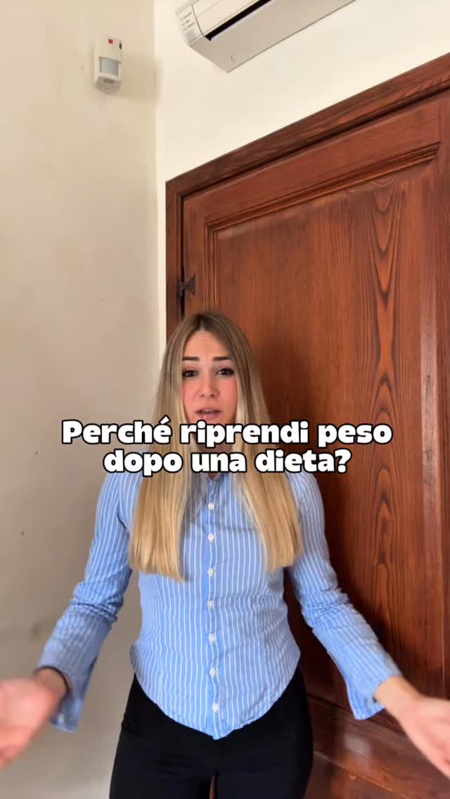 Perchè riprendi peso dopo una dieta?